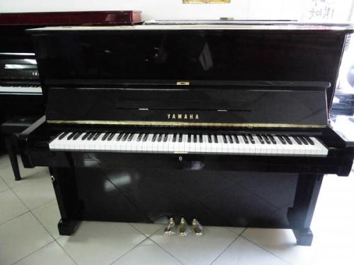 日本原裝YAMAHA U-1型 A級古董鋼琴亮黑色