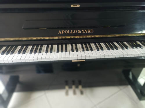 日本名牌Apollo & YAKO亮黑色鋼琴